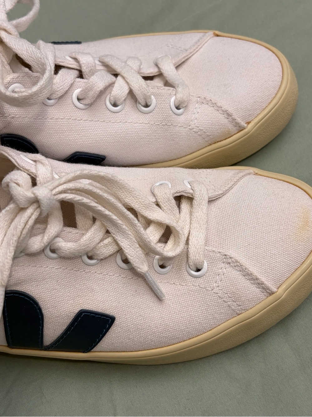 Veja Esplar SE Canvas Sneaker White Blue size 6 - Picture 3 of 10